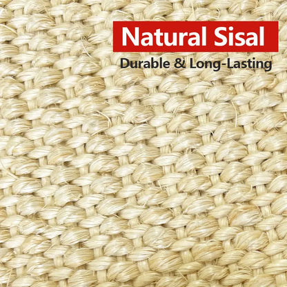 Durable Natural Sisal Cat Scratch Pads for Wall and Sofa - Versatile Claw Grinding Accessories for All Cat Breeds