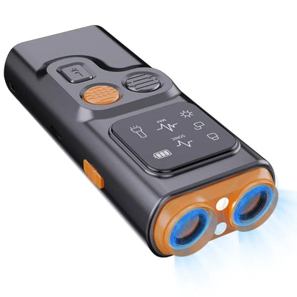New Dog Training Device Rechargeable anti Dog Bark Stop-Barking Deterrent Device Pet Dog Repeller Ultrasonic with LED Flashlight